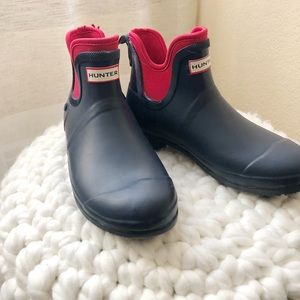 Hunter For Target Navy Ankle Rain Boots
